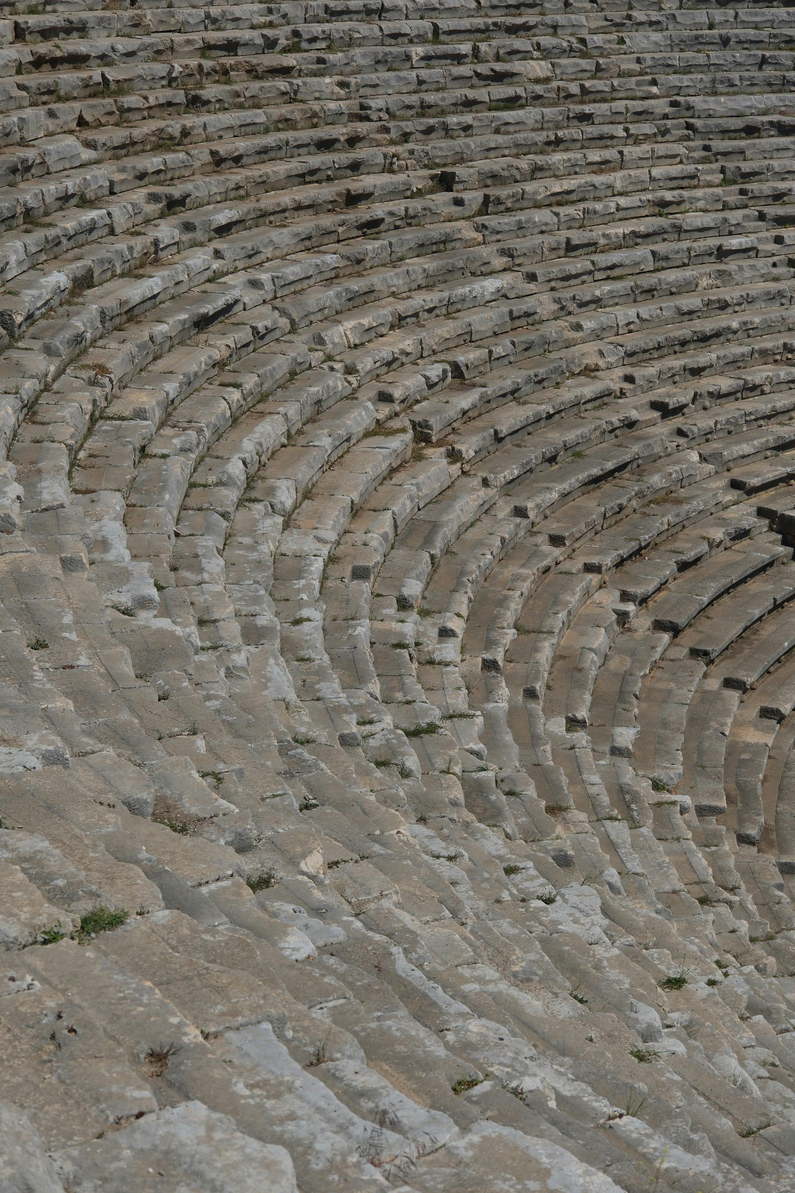 Kostenlos Stufen Eines Amphitheaters Stock-Foto