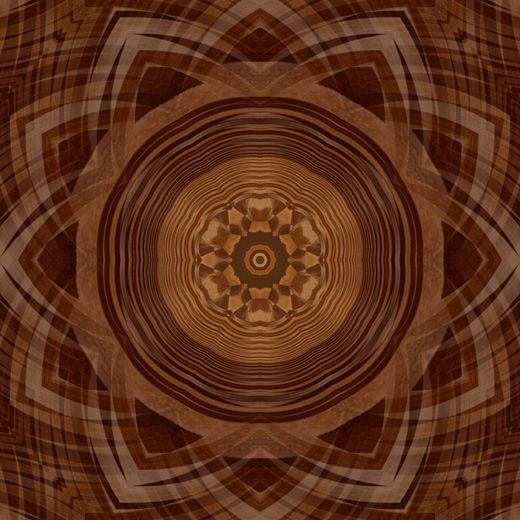 Intricate brown mandala pattern — photo by byMALENS on Pexels