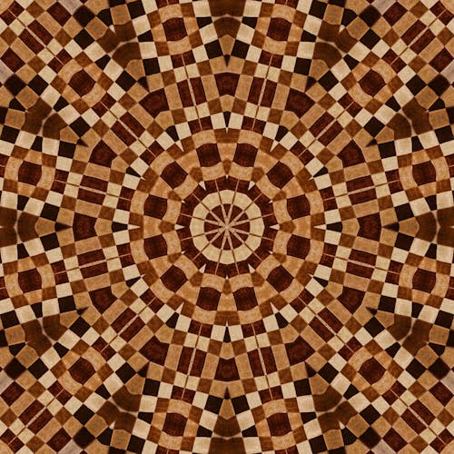 Beige and Brown Textile