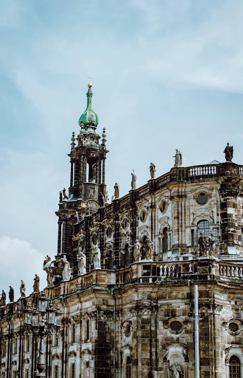 Kostnadsfri bild av barock arkitektur, byggnadsexteriör, den heliga treenighetens katedral