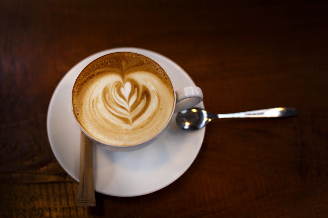 Free Cappuccino Cup Stock Photo