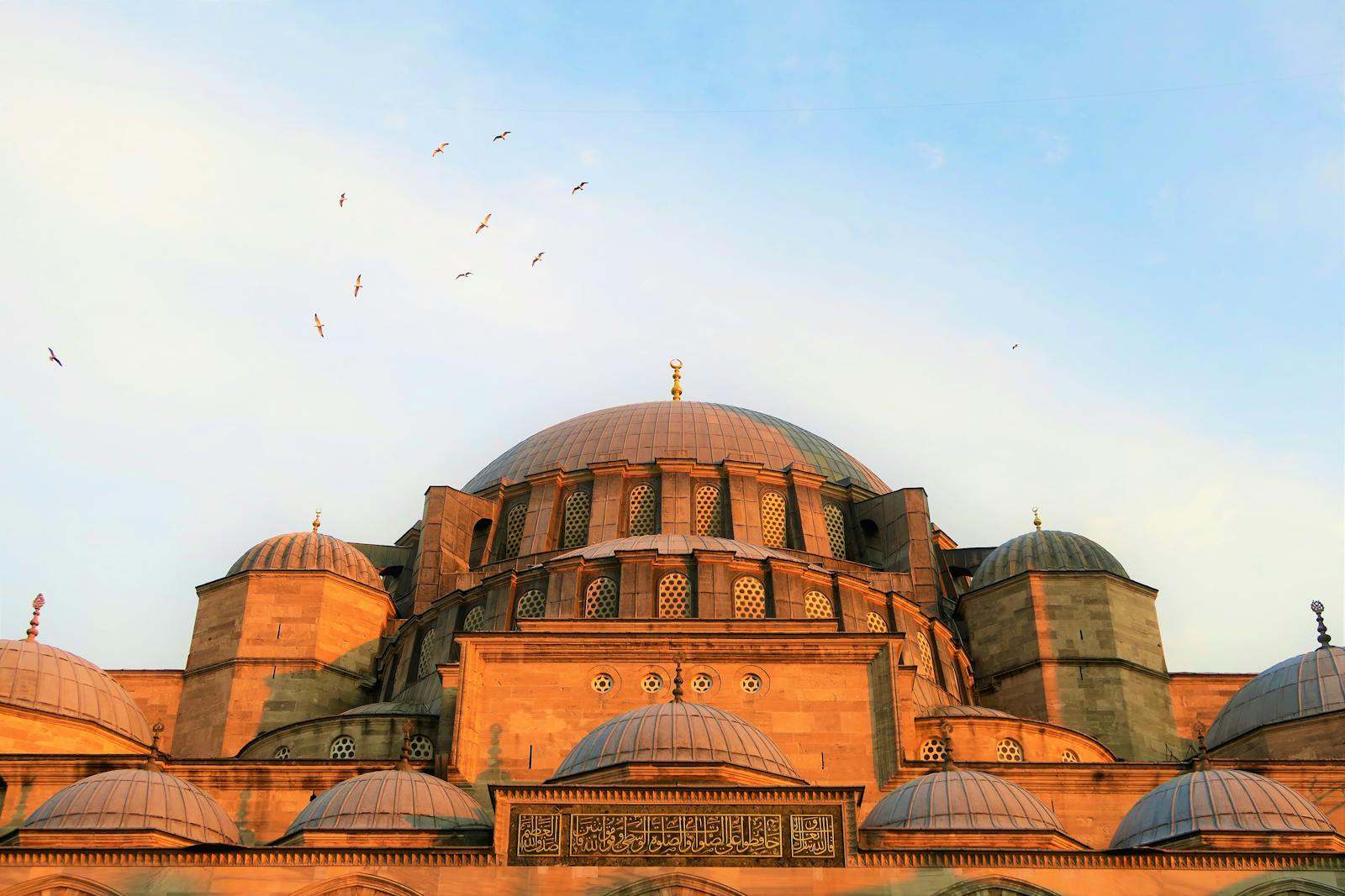 A mosque in Istanbul