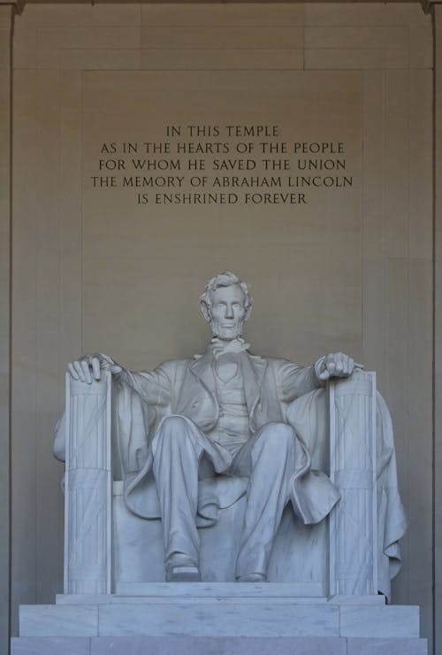 Fotos de stock gratuitas de Abraham Lincoln, abraham lincoln statue, administración