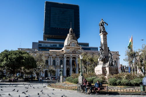 bolivya, kilise, yönetim binası içeren Ücretsiz stok fotoğraf