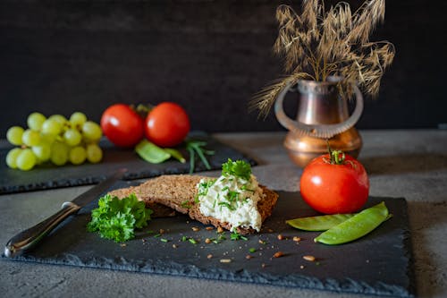 Fotobanka s bezplatnými fotkami na tému chlieb, fotografia jedla, krém