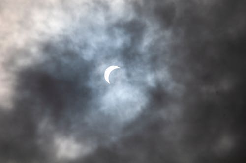 Free stock photo of 2024 solar eclipse, eclipse, moon