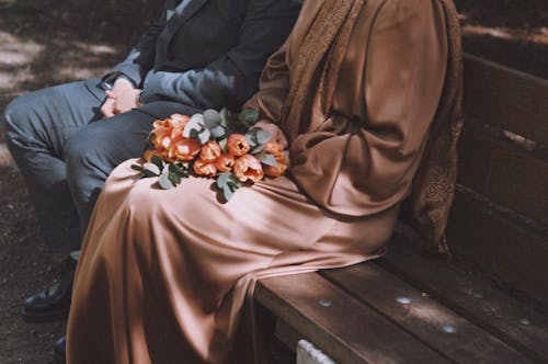 Ingyenes stockfotó csokor, esküvői ruha, hagyományos témában