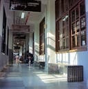 Corridor in Taipei Songshan Cultural and Creative Park