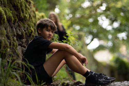 Immagine gratuita di bambino, foresta, muschio