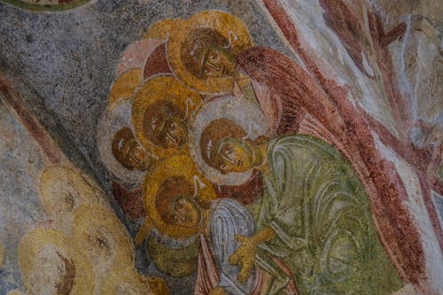 Beautiful frescoes of St. Nicholas Church 