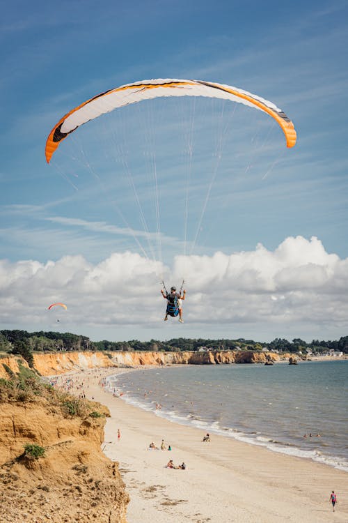 Kostenloses Stock Foto zu bretagne, drachen, entspannung