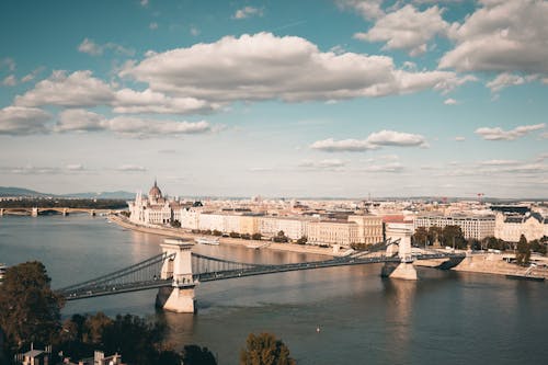 architectural, bridge, budapest içeren Ücretsiz stok fotoğraf