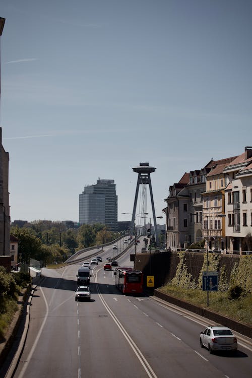 Základová fotografie zdarma na téma auta, autobus, města