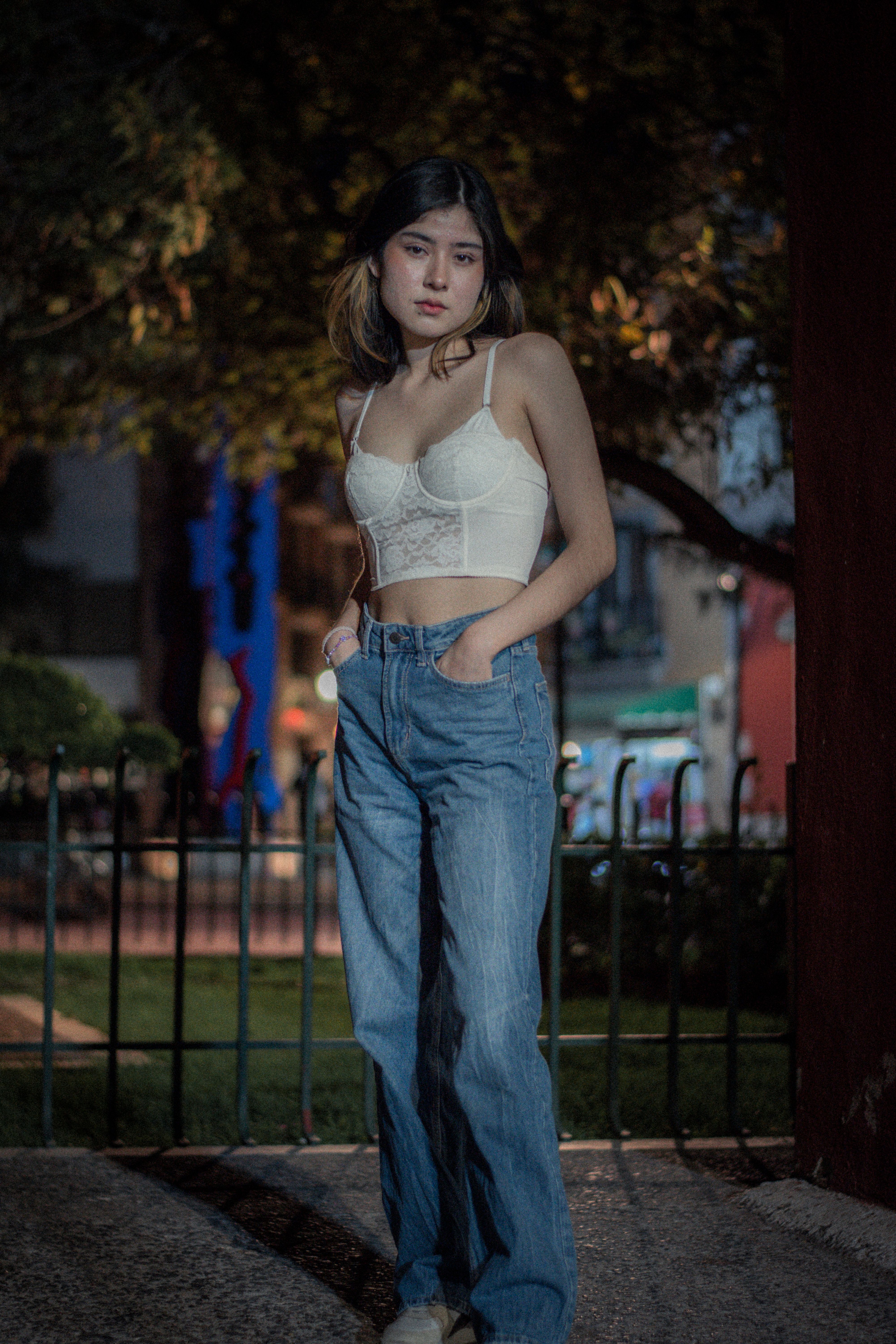 Calça Jeans Reta