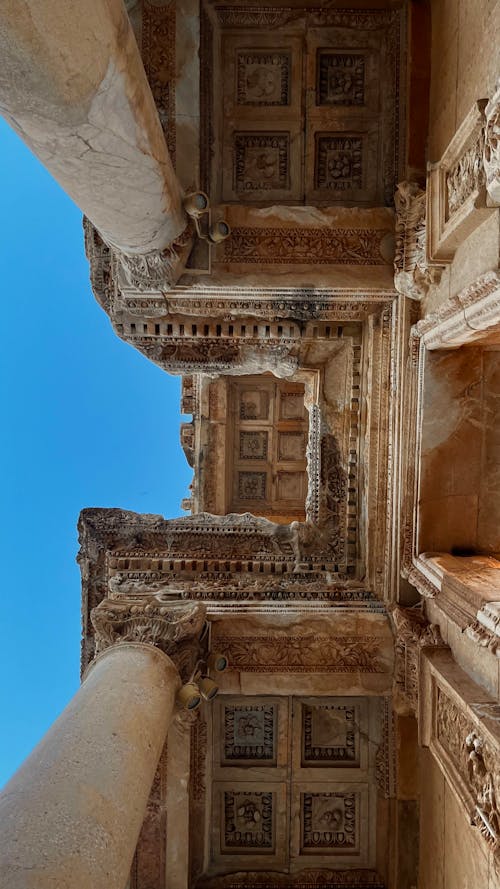 Gratis lagerfoto af bibliotek af celsus, bygning, efesos
