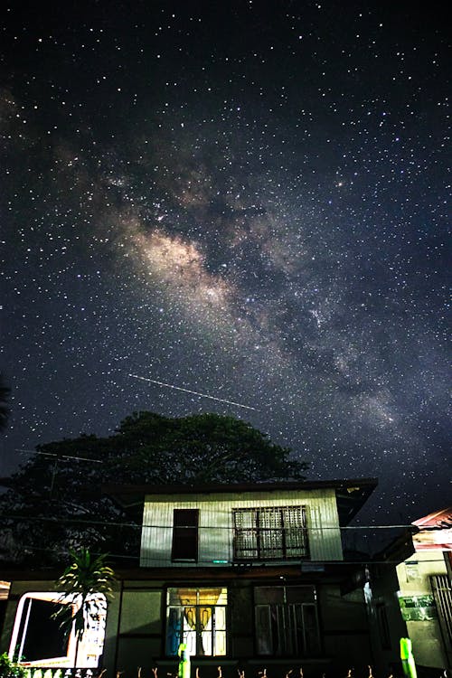 夜, 天の川, 天文学の無料の写真素材