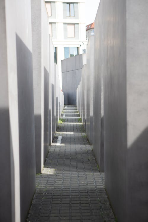Berlin, holokost anıtı, mimari içeren Ücretsiz stok fotoğraf