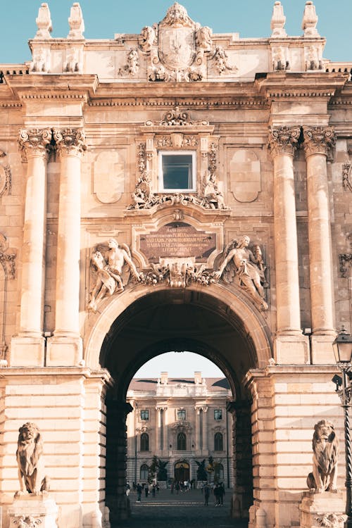 Gratis lagerfoto af arkitektoniske detaljer, buda slot, Budapest