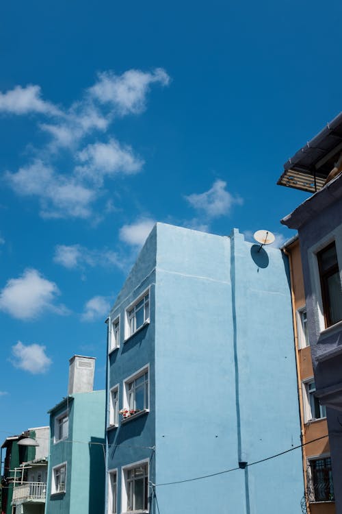 Fotos de stock gratuitas de arquitectura, azul, balat