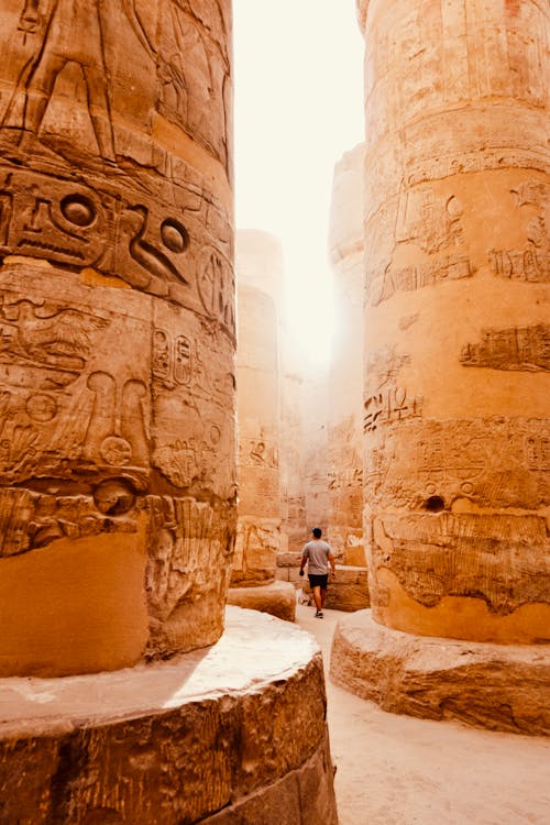 Kostenloses Stock Foto zu Ägypten, alte architektur, antikes ägypten