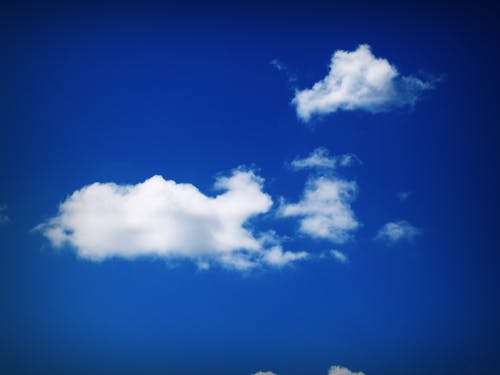 Free White Clouds Stock Photo
