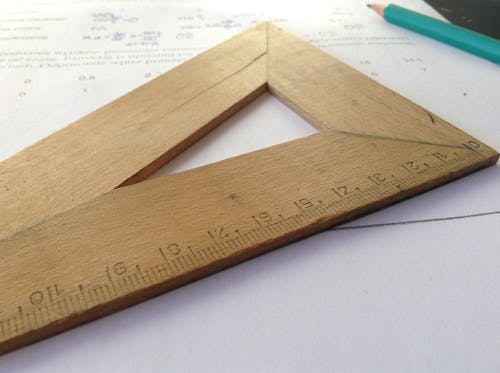 Free Brown Wooden Measuring Tool Stock Photo