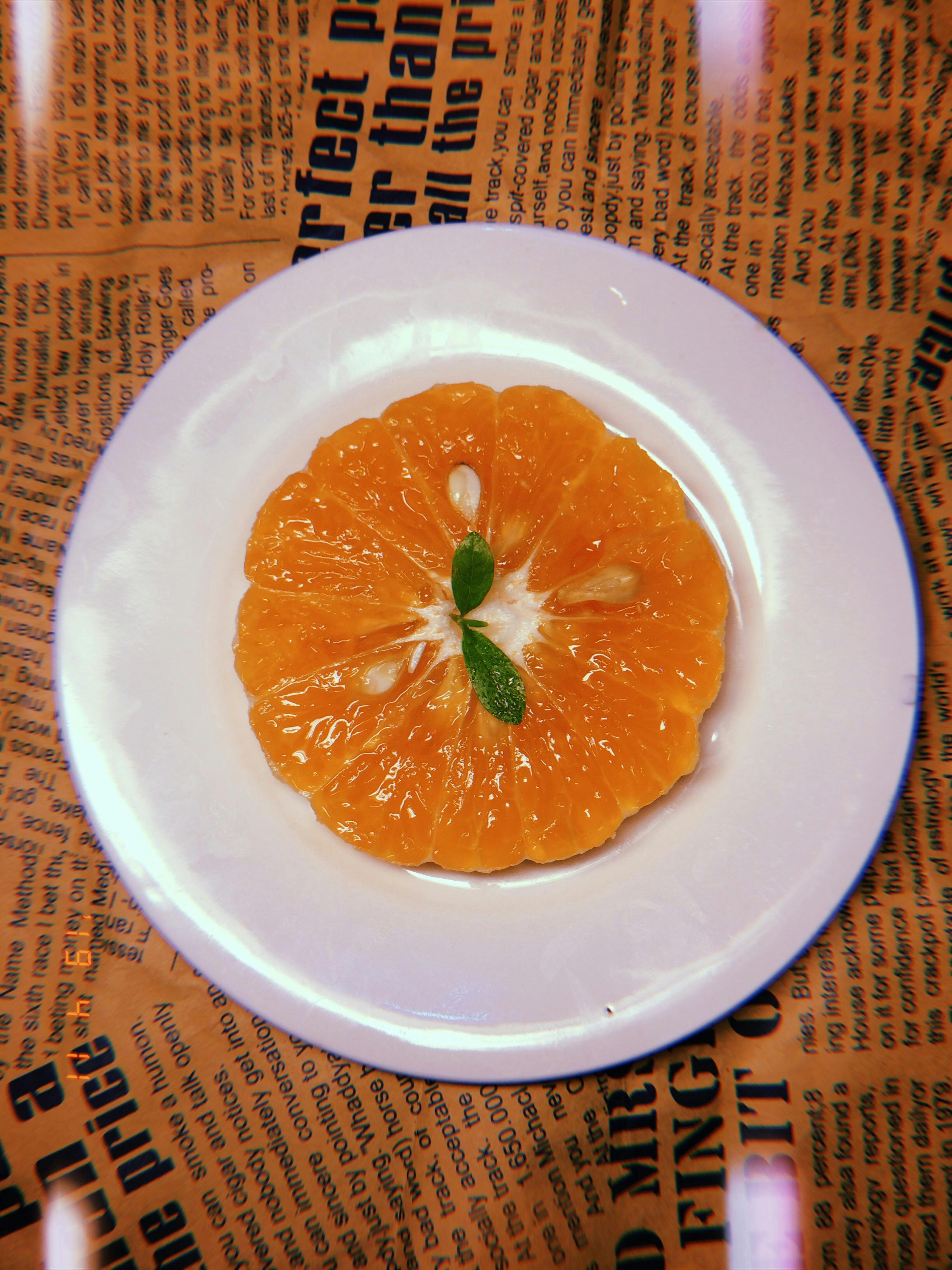 Photo of Orange Fruit On Plate · Free Stock Photo