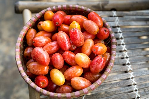Free Bowl of Tomatoes Stock Photo