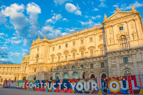 Základová fotografie zdarma na téma graffiti, palác, vídeň