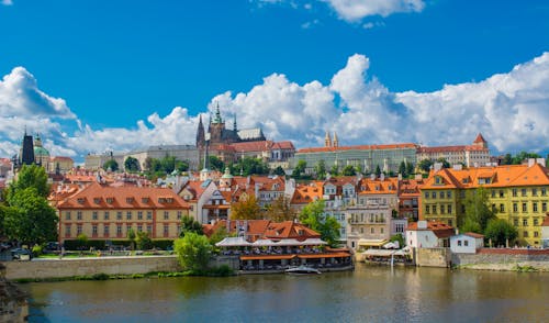 ırmak, Prag, rengarenk içeren Ücretsiz stok fotoğraf