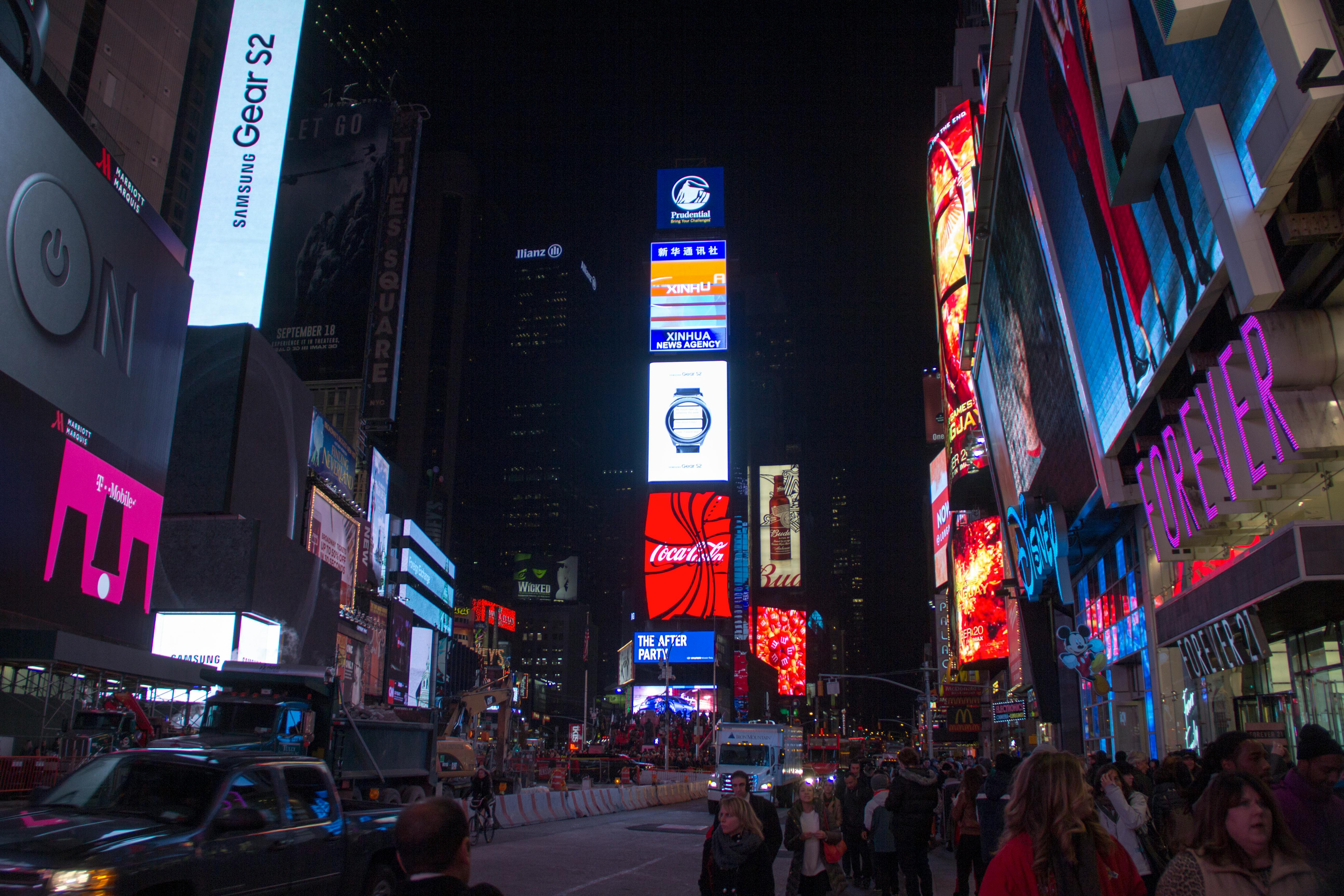 Free Stock Photo Of Manhattan New York Times Square
