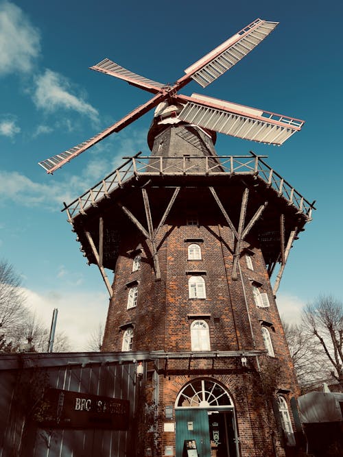 Windmill in Bremen - #shotoniphone