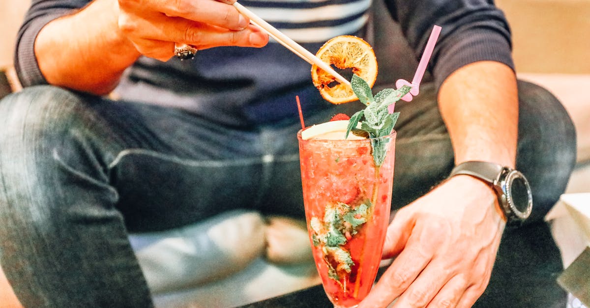 Cocktails Écoresponsables : Utiliser des Ingrédients Locaux