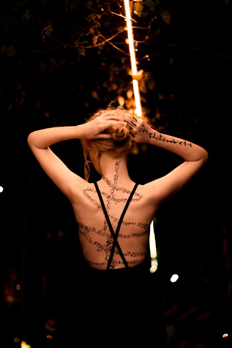 Photo Of Woman With Tattoos