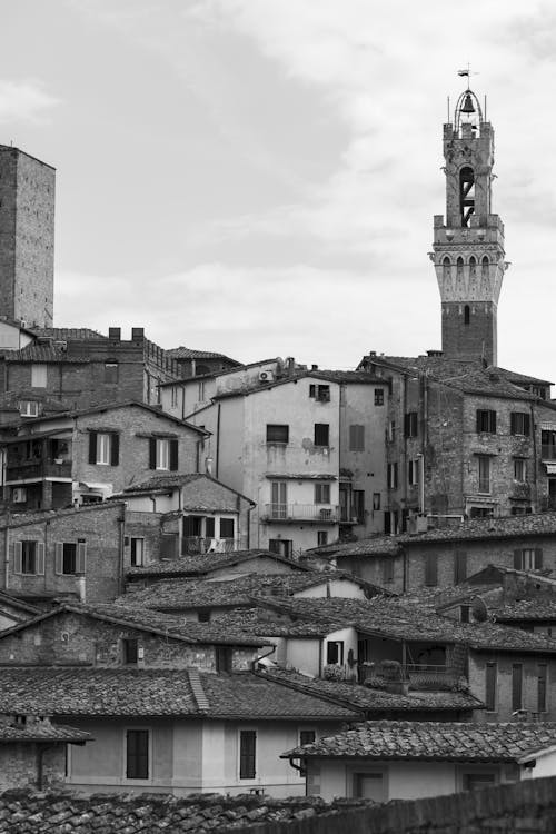 Δωρεάν στοκ φωτογραφιών με ασπρόμαυρο, θέα, Ιταλία