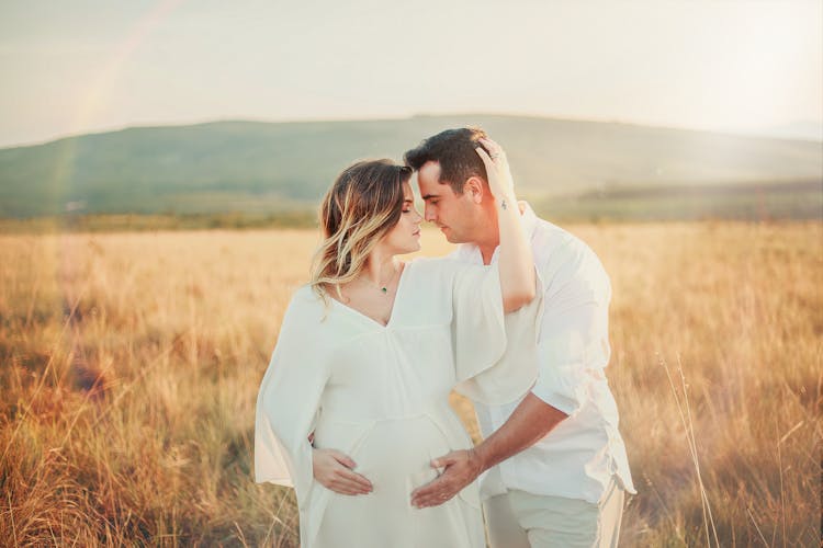 Couple In Field