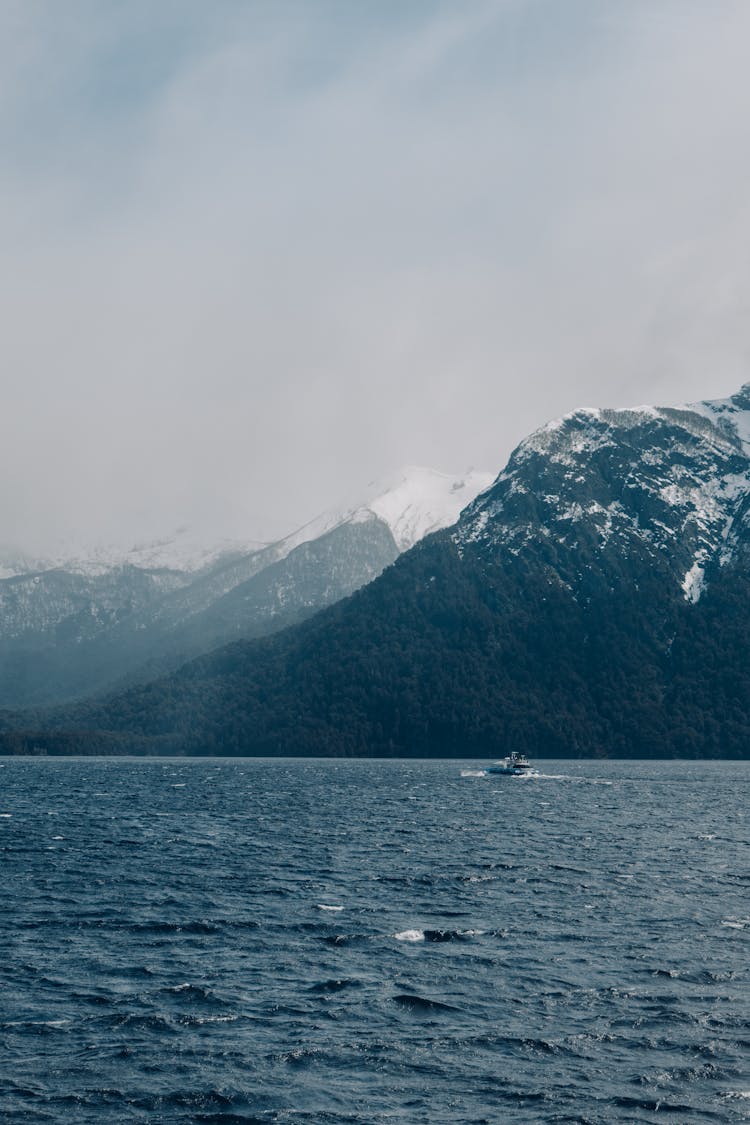 Lake In A Mountain Valley 