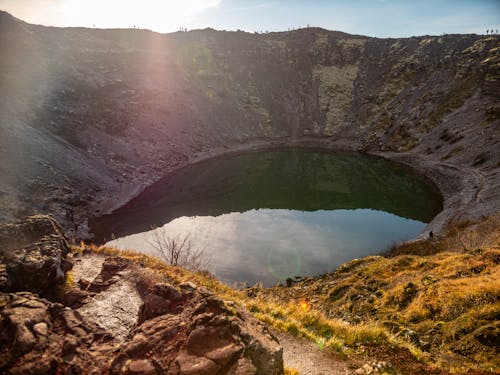 Foto d'estoc gratuïta de cràter, Escandinàvia, Europa