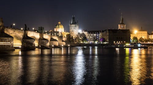 Δωρεάν στοκ φωτογραφιών με charles bridge, αστικός, κτήρια