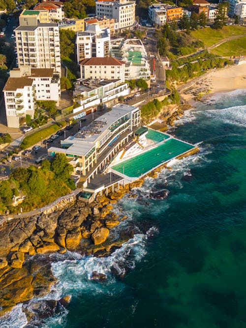 Photos gratuites de australie, club de natation des icebergs de bondi, mer