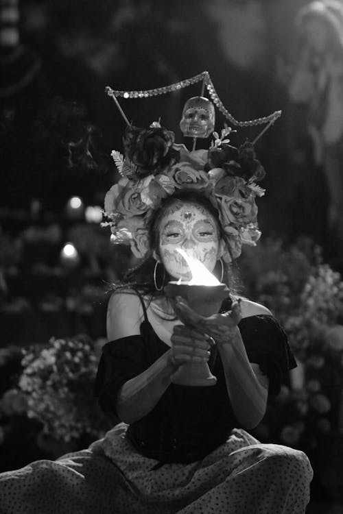 Foto profissional grátis de fantasia, fogo, mulher