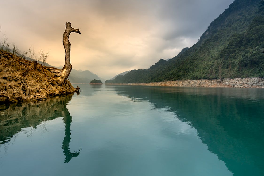  Mountain Near Body of Water