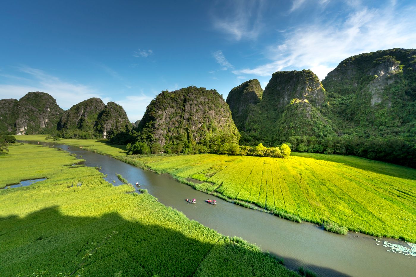 Free hotel pick up and drop off in Hanoi Old Quarter and Ninh Binh areas.