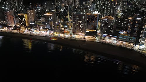 부산의 야경 The night view of Busan