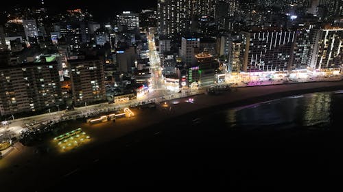 부산의 야경 The night view of Busan