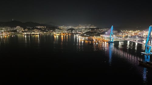 부산의 야경 The night view of Busan