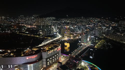 부산의 야경 The night view of Busan