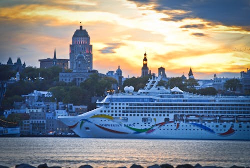 Gratis arkivbilde med norske cruise linjen, quebec, turisme