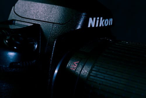 ニコンレンズカメラの無料の写真素材