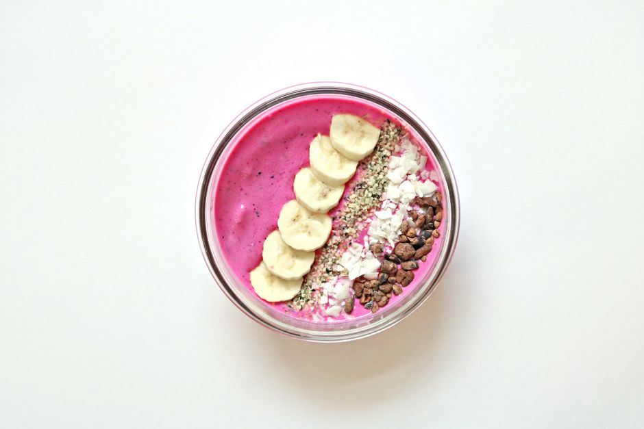 Vegan Oat Smoothie Bowl